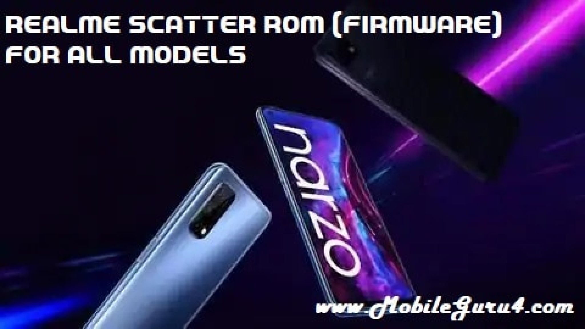 realme 7 flash file scatter file